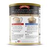 Caffe D'Vita Hazelnut Cappuccino - Instant Coffee Powder Mix, Gluten Free, No Cholesterol, No Hydrogenated Oils, No Trans Fat, 99% Caffeine Free - 16 Oz Can, 6-Pack