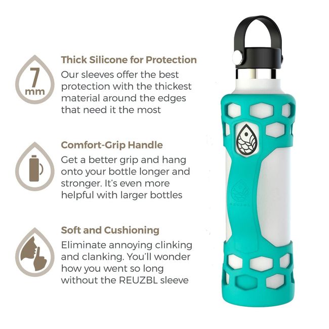 Silicone Sleeve Water Bottle, Silicone Boot Water Bottle