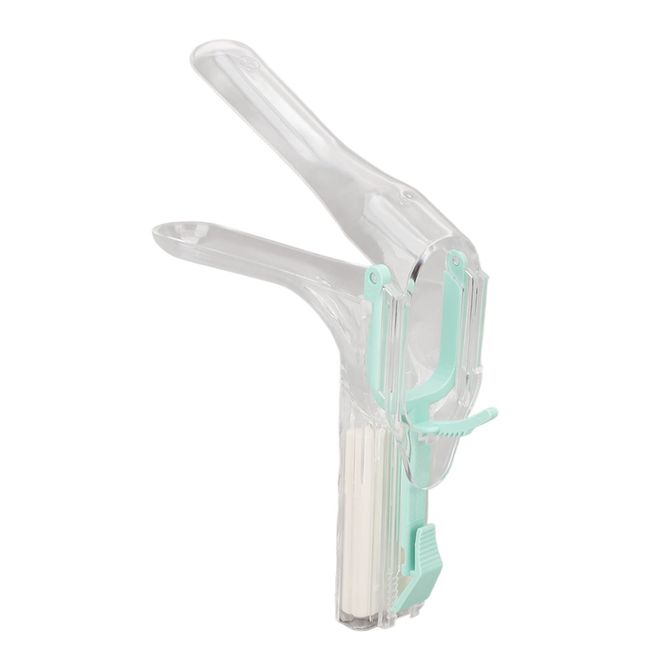 Vaginal Speculum with LED Light Design, Painless Speculum - Reusable, Angle, PP MaterialAdult Stainless Steel,Reusable M