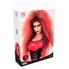 Widmann 02084 Wild Devil Wig, red, Standard Size