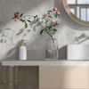 14Oz Ceramic Dish Hand Soap Dispenser with Pump for Kitchen Bathroom White Gold