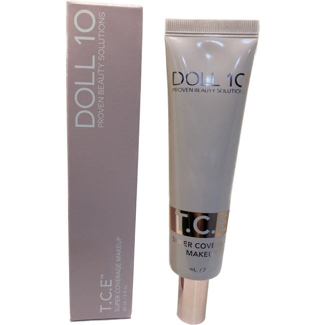 Doll 10 T.C.E Super Coverage Makeup TAN/DEEP 2 oz Jumbo Size - New