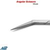 Dental Angular Scissors Bend Blade Tissue Suture Removal Surgical Instruments CE