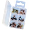 Dry Flies Assortment 30 Flies Trout Bait Fishing Set Trout Trout Dry Fly Artificial Bait Grayling Bait