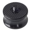 Etsumi VE-6960 1/4" (M)-3/8(F) Wide Adapter, Black