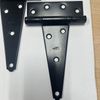 National T Hinges, 5” Black Heavy Duty, 2 Hinges