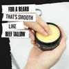 Beef Tallow Beard Balm for Men - Smoothing, Moisturizing & Softening Coarse,...