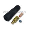 RIVERWELD TIG Welding Cable Panel Connector Socket Set DKJ10-25 & DKZ10-25 Quick Fitting Dinse-Style 2pcs