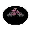 Flamingo with Bicycle PopSockets Adhesive PopGrip