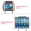 TFY Universal Design Car Headrest Holder Adjustable Angle Securely Holds 6-12.9 Inch Tablet