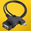 2 PACK USB PORT ADAPTER OTG Cable for FIRE TV 3 OR 2nd Gen FIRE STICK