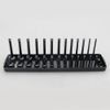 6Pc Socket Organizer Storage Holder Tool Set Tray Rack Metric SAE 1/4" 3/8" 1/2"
