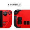 Design Skinz - Compatible with Steam Deck - Skin Decal Protective Scratch-Resistant Removable Vinyl Wrap Cover - Solid Red