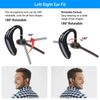 Wireless 5.0 Earpiece Noise Cancelling Headset Driving Trucker Earbuds Rotatable