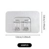 100PCS Hooks for Outdoor String Lights Clips Christmas Heavy Duty Cable Clips