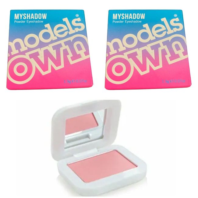 2X Models Own Myshadow, Powder Eye Shadow, Intense Color Big Cherry Matte 11