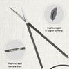 KnitPro Karbonz Fixed Circular Needles 16" (40cm) | 2.00 mm