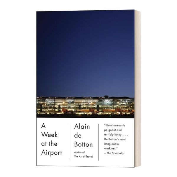 A Week at the Airport 英文原版 机场里的小旅行 Alain de Botton阿兰·德波顿 英文版 进口英语原版书籍