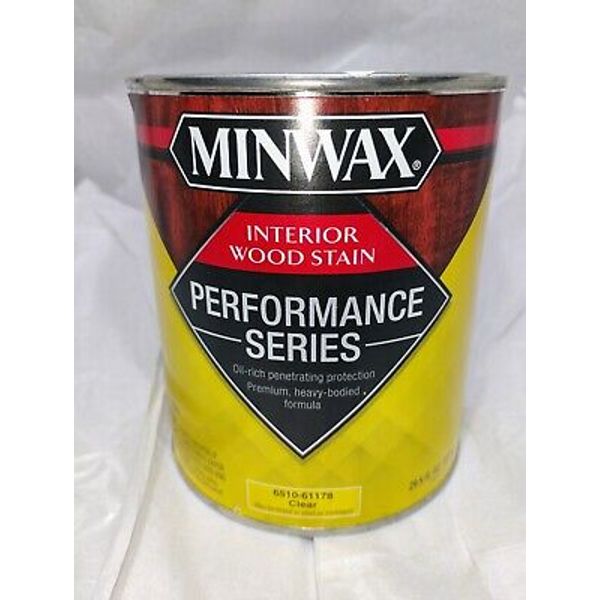 1 Quart Minwax Interior Wood Stain Color Pickled White Performance Series