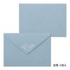 Midori 86508006 Letter Set Foil Stamped Envelopes, Haze Grass Pattern