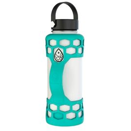 Gearproz Paracord Handle for Hydro Flask - Also Compatible with Iron Flask,  Thermoflask, Takeya 12 to 40 oz Water Bottles - Accessories with Survival