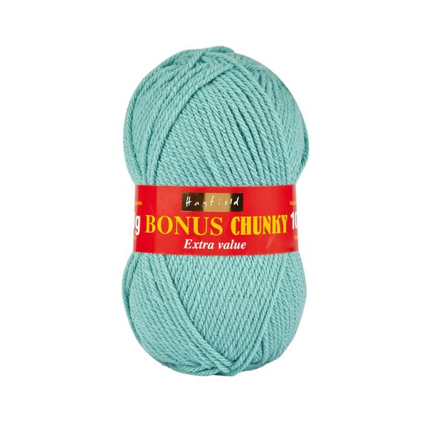 Sirdar Hayfield Bonus Chunky, Lagoon Blue (607), 100g