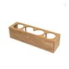 Whitecap 62632 Teak Four Drink/Binocular Rack