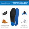 Tuli's RoadRunners, Shoe Replacement Arch Support Insoles with Shock Absorption and Cushioning, Medium