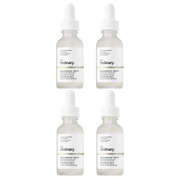 The Ordinary Niacinamide Ampoule Vitamin B3 Zinc 30ml Niacinamide 10% + Mask Gift Set