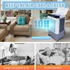 Evaporative Swamp Cooler w/ 5.3 Gallon Water Tank+Touch Screen+Remote Control
