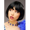 Magic Box Ladies 1920s Flapper Girl Black Babe Wig
