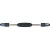 Innovative Scuba Concepts EZ Recreational Diver Spring Fin Strap, Black, Medium