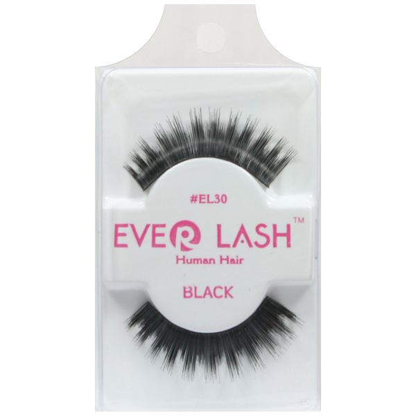 (6 Pack) Everlash EL30 - Human Hair Quality Eyelash