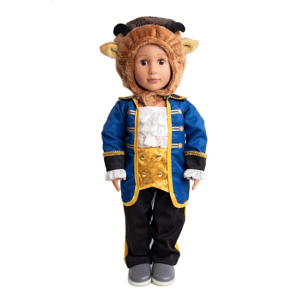 Little Adventures Boys Doll Clothes Costumes (Beast) - Doll Not Included - Machine Washable Child Pretend Play and Party Doll Clothes