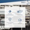 B&T Metal Plastic Angle Hard PVC White in Various Sizes