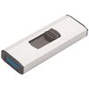Q-Connect USB 3.0 Slider 128GB Flash Drive Silver/Black
