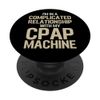 Obstructive Sleep Apnea Awareness Design for Sleep Apnea PopSockets Standard PopGrip