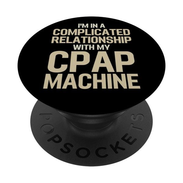 Obstructive Sleep Apnea Awareness Design for Sleep Apnea PopSockets Standard PopGrip