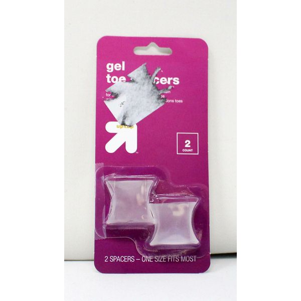 Up & Up Gel Toe Spacers 2 Count (Read Description)