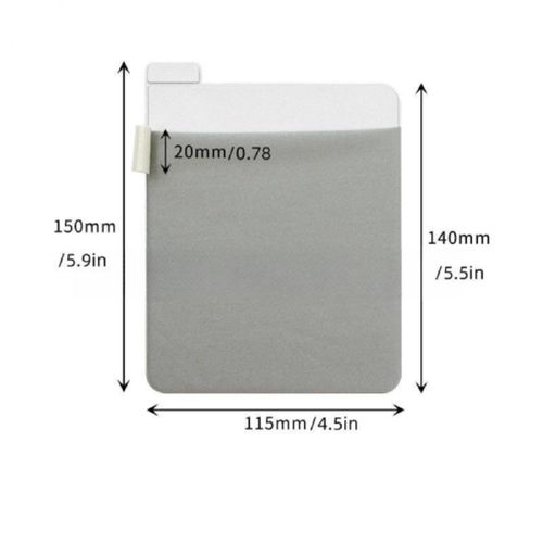 Sjhfsjrf Laptop Wireless Mouse Bag Tablet PC Sticky Card Pouch, Mouse Pouch, Mobile Power Organizer,Portable Mouse Stretchy Bag