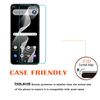 beukei (3 Pack) Designed for Cricket Debut S3 Screen Protector Tempered Glass, 9H Hardness