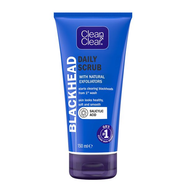 Clean and Clear Blackhead Clearing Daily Scrub, 150ml