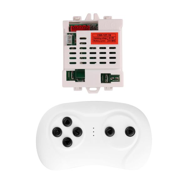 Kids Ride On Car 2.4G Bluetooth Remote Control and CSR-12T-1B Receiver Control Box Motherboard Kit for Children Electric Ride On Tractor Replacement Parts