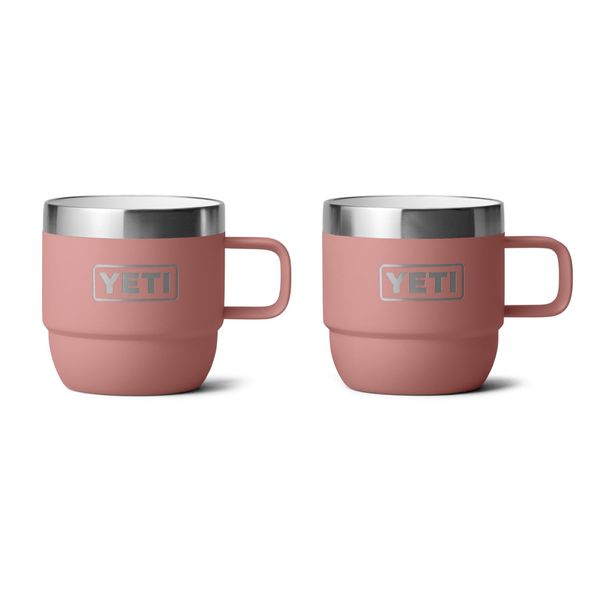 YETI Espressotassen, 2 Pack, 6oz, Sandstone Pink