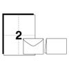 AVE8315 - Description : Inkjet Note Cards - Avery Note Cards with Coordinated Envelopes - Box of 60