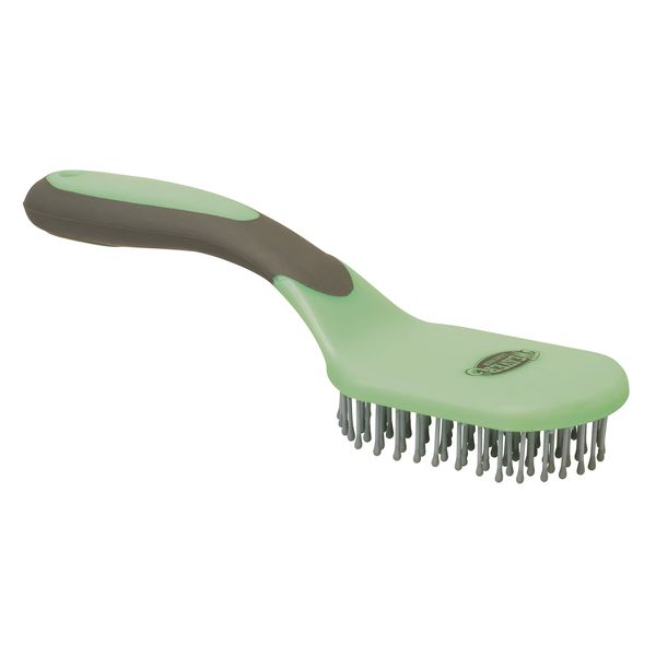 Weaver Leather Mane and Tail Brush, Mint/Gray