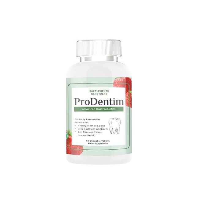 ProDentim Advanced Oral Probiotics (60 CHEWABLE Tablets) Probiotic Gum Health
