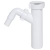 Drain Waste Trap Pipe Connector 1 1/2" BSP x 40mm with Single Dishwasher Input