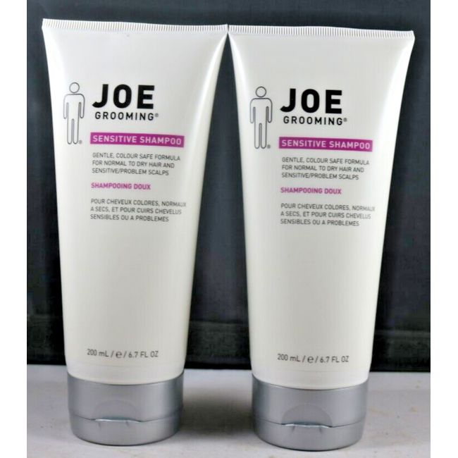 2x Joe Grooming Sensitive Shampoo 200ml (6.7 oz.) Discontinued