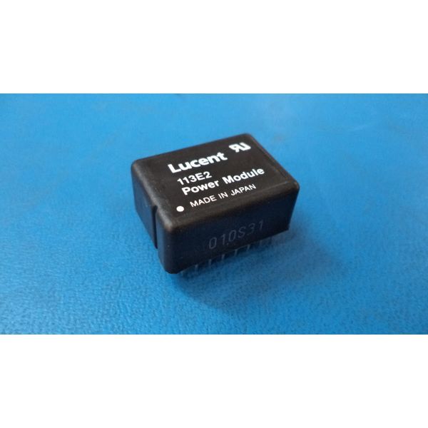 LUCENT 113E2, 1-OUTPUT DC-DC REG POWER SUPPLY MODULE,  4.5 - 5.5V INPUT